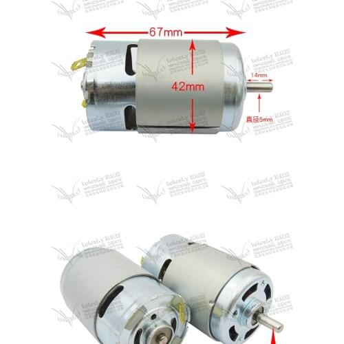 ASLONG-JGB37-520 Geared Motors Miniature DC Geared Motors 6V 12V 24V All-metal gears Wide range of applications