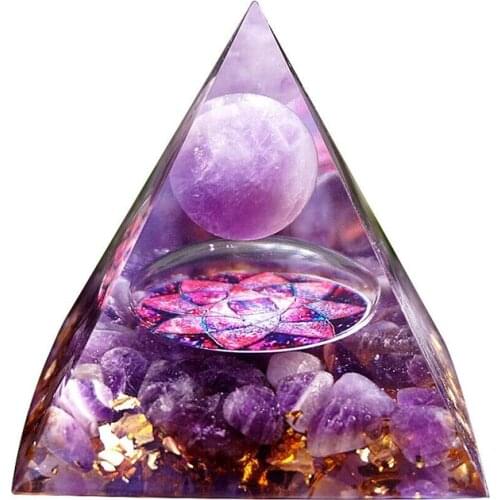 Natural Quartz Crystal Decoration Amethyst Ornament Gem Heal Stone Decor