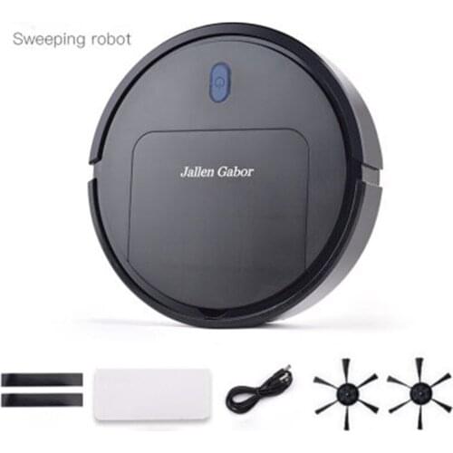 Smart Robot Vacuum Cleaner USB Charge Smart Sweeping Cleaning Electric Mop Upgrade of Home Carpet Dust Robotic Collector