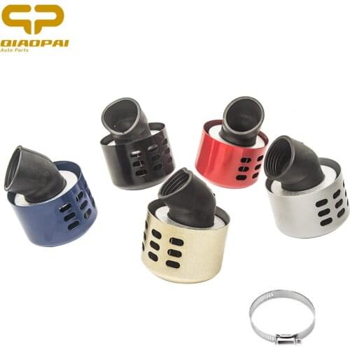 Universal Motorcycle Air Filter 35MM Cleaner Systems Scooter Intake Pipe For Honda 90DIO50 JIALING JH70