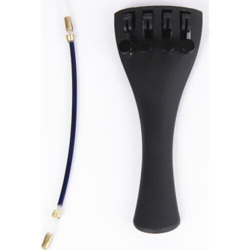 High Quality Violin 1/4 1/2 3/4 4/4 Carbon Fiber Violino Fiddle Tailpiece Tailgut 4 Fine Tuners Parts Accessories Free Shipping