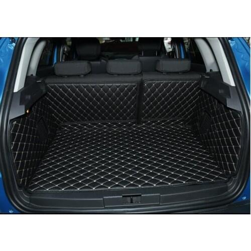 High quality Special car trunk mats for Renault Captur waterproof cargo liner boot carpets for Captur -2014 styling