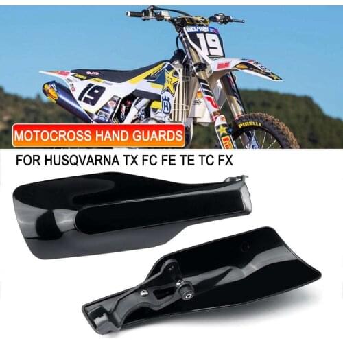 Motocross Handguard Motorcycle Hand Guard Protector White/Black For Husqvarna TX FC FE TE TC FX 125/250/300/350/450/501/501S