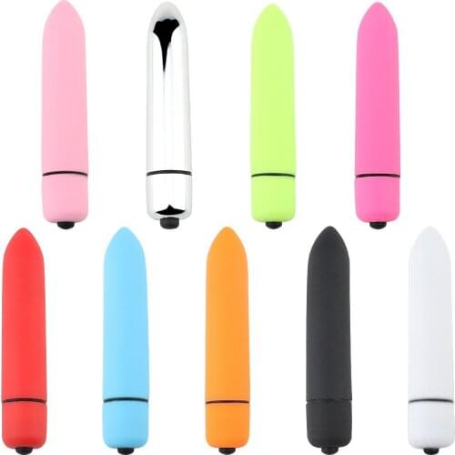 10 Frequency Bullet Female Sex Toy Vibrator Masturbation Adult Mini Sex Toy Clitoris Vagina Anal Plug Breast Augmentation Stimul
