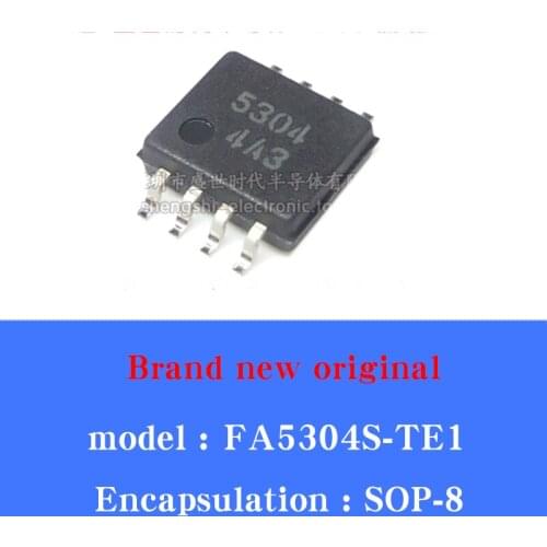 10/pcs Lot New original FA5304S-TE1 FA5304 screen printing 5304 SOP8 patch power management IC
