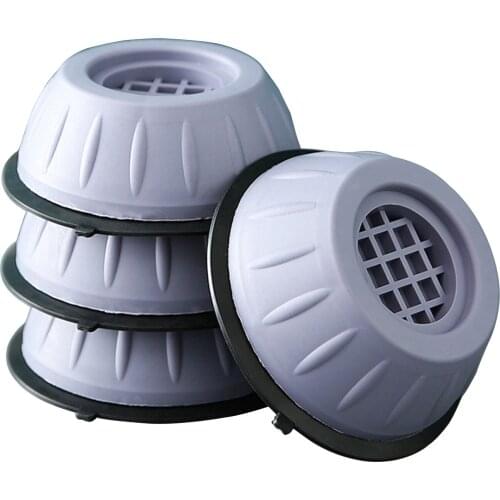 4pcs Base Washing Machine Feet Pad Anti Vibration Refrigerator Non Slip Chair Accessories Dryer Heighten Universal Furniture Mat