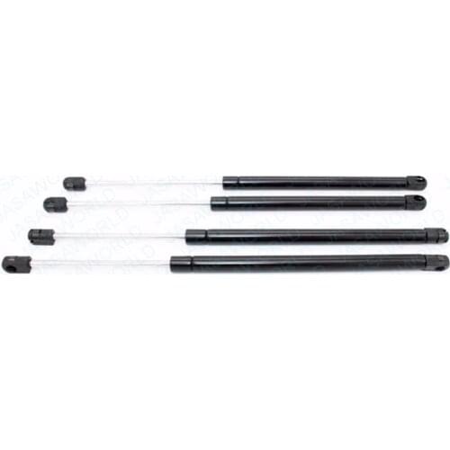 For Pontiac Aztek Auto Gas Spring Struts Lift Supports Damper Shock Charded Rear Window & Front Hood 2001-2005 Set of 4pcs