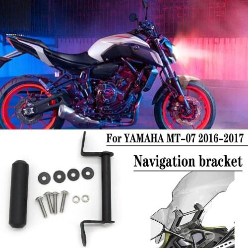 Motorcycle Accessories Navigation Bracket For YAMAHA TRACER MT07 2016 2017 GPS SMART PHONE Navigation Bracket