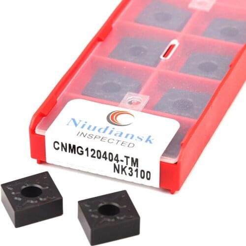 CNMG120404-TM CNMG120408-TM NK3100 CNC Lathe Blades External Turning Tool Metal Blade Hard Alloy Cutting Inserts For Steel Parts