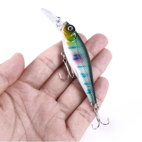 HENGJIA 1pcs plastic fishing lures fishing bait minnow bass lure fishing tackle Hooks 11.8g 10cm