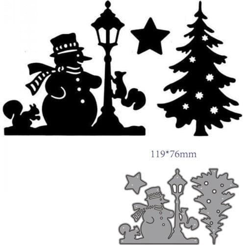 Metal cutting dies cut die mold snowman decoration Scrapbook paper craft knife mould blade punch stencils dies