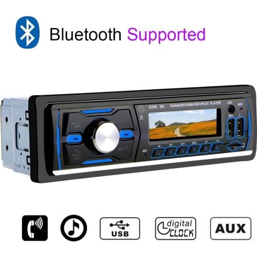Support FM/AM/RDS/DAB/DAB +/MP3 Car MP3 Player Remote Control Bluetooth Car Stereo Radio Receiver 1 Din Digital Media Receiver