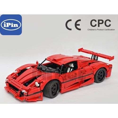 Moc-75543 F50GT sports car 8653 mod boys' gift puzzle 1937pcs