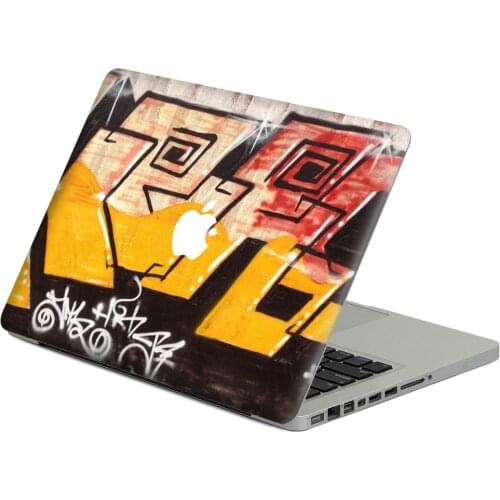Personalized cool graffiti Laptop Decal Sticker Skin For MacBook Air Pro Retina 11" 13" 15" Vinyl Mac Case Body Full Cover Skin