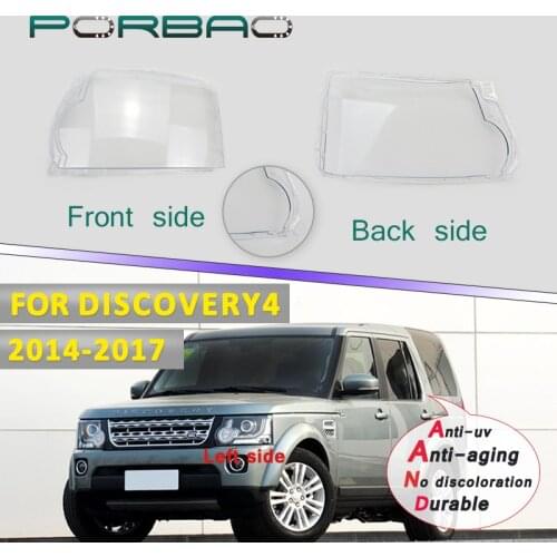 For Discovery 4 Car Taillight lamp clear shell 14-17 4Doors Transparent lens cover Rear large lampshade replacement DIY