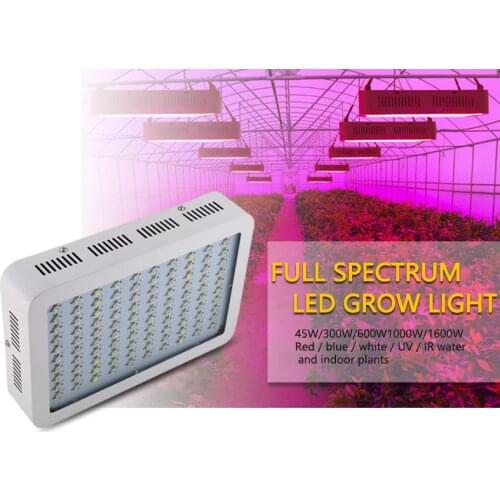 YOXLighting 600W 800W 1000W 1200W 1600W Double Chips LED Grow Light Full Spectrum For Indoor Plants and Flower Phrase High Yield