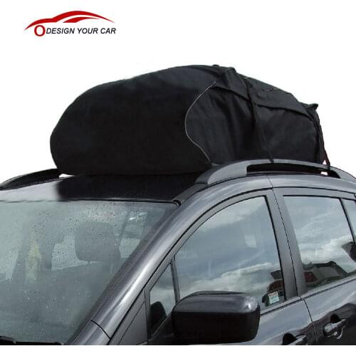 Universal Car Roof Top Bag Rack Cargo Carrier Luggage Storage Travel Waterproof Touring SUV Van