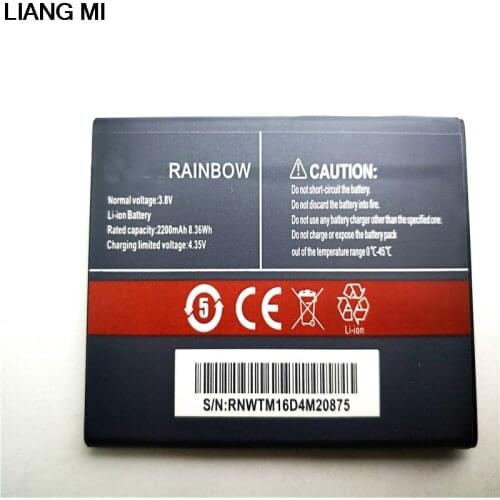 100% New Cubot Rainbow Battery 2200mAh Replacement For Cubot Rainbow Smart Phone with phone stander