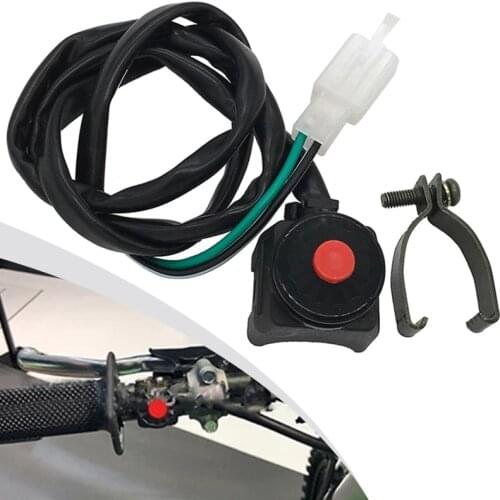 22mm universal motorcycle handlebar ignition switch button 12V ATV Off-road motocross off-road Motorcycle Switch Start Button