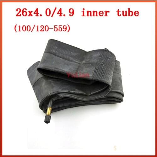 26x4.0 /4.9( 100/120-559 ) inner tyre for Snow Ground Bike/beach Bicycle cross-country bike 26*4.0 /4.9 good quality