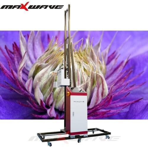 2880DPI 3D Art Robot Wall Printer Direct to wall printing machine For Mural Decor outside AD Printing