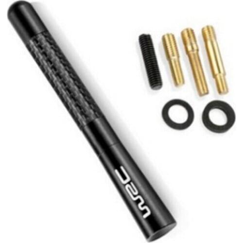 Car Antenna WRC style Carbon Fiber for Lada Granta Largus Kalina 4*4 Priora 2110 2109 3 110