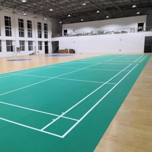 Beable Indoor Badminton Mat BWF Approved Badminton Court Flooring