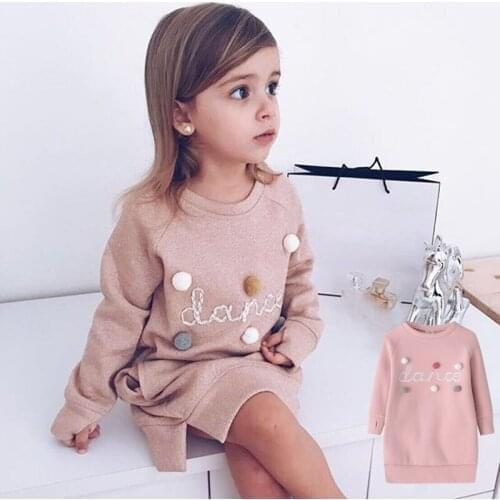 Kids Autumn Spring Dresses for Girls Dot Princess Dress Girls Long Sleeve Party Vestidos Baby Girls Children Christmas Clothes