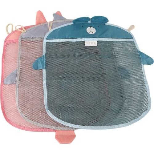 Baby Bathroom Mesh Bag for Bath Toys Kids Basket For Toys Net Cartoon Animal Shapes Waterproof Cloth Sand Toys Beach Storage