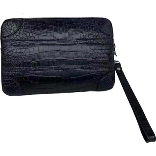 Fanzunxing new men clutch bag men crocodile leather bag male hand bag men crocodile bag