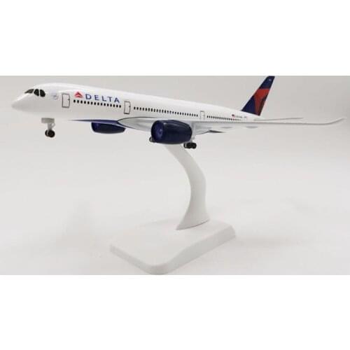 20CM 1:300 Scale Airbus A380 DELTA Airlines Airplanes Plane Aircraft diecast Alloy Model Toy Collective Kids Toys