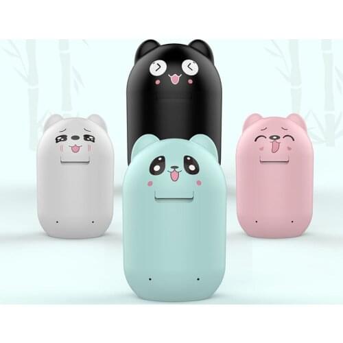 Cartoon Panda TWS Bluetooth Headset 5.0 Invisible Binaural Bluetooth Earbuds Wireless Sports Cute Gaming Bluetooth Headset