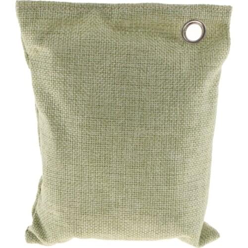 Bamboo Charcoal Natural Air Purifying Freshe Bag Odor Green