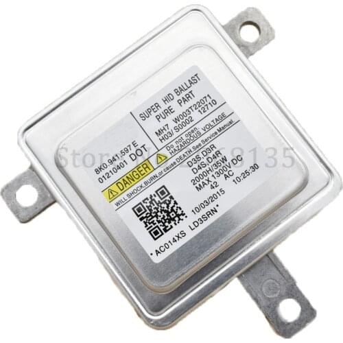 NEW Replacement 8K0941597E MK7 VII HID Headlight D3S 1036060024 Xenon Lamp 8k0941597E D3S Ballast for A6 C7 W003T22071