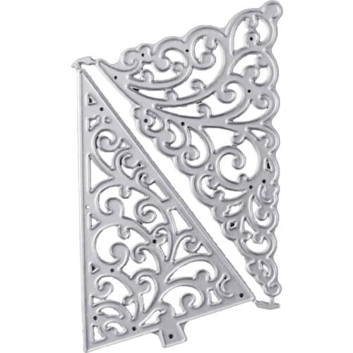 P15D Christmas Trees Metal Cutting Dies Stencil DIY Scrapbooking Album Paper Card Template Mold Embossing Decoration