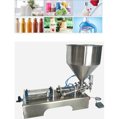 Pneumatic Paste Filling Machine Single Head Liquid Quantitative Filling Machine Fully Automatic Cosmetic Cream Packing Machine