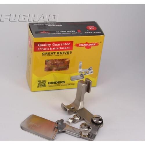 F502 Puller Presser foot, Suitable For Fabric Chiffon Curved curling, Size 1/4" 3/16" 1/8" Industrial Sewing Machine parts