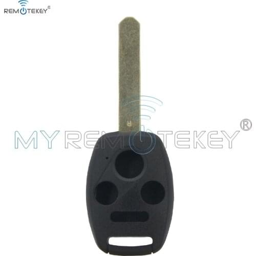 Remotekey for Honda Accord Civic CR-V 3 button with panic (No chip room) replacement case cover shell