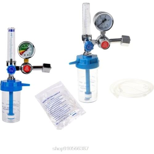 Oxygen Pressure Reducing Valve Regulator G5/8 Flow Meter Absorber Buoy Type Inhalator Pressure Gaug N04 20 Dropshipping