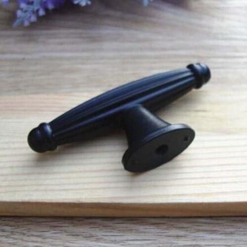 Modern simple drawer shoe cabinet knob pull black dresser cupboard door handles knobs furniture decoration hardware knobs pulls