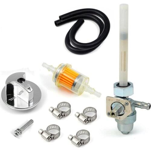 Fuel Valve Petcock with Oil Filter kit For Honda FourTrax 250 TRX250X 2x4 1987 1988 1991 1992