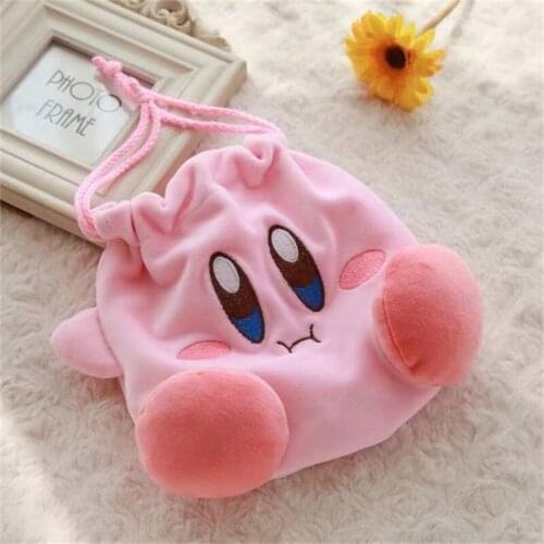 Hot Sale Star Plush Purse Plush Toys Drawstring Pocket Cute Soft Cartoons High Capacity Plush Wallet Toys Girls Gift Coin Bag