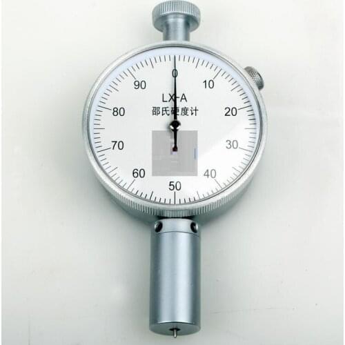 Rigid rubber and plastic hardness tester sclerometer durometer hardometer tool
