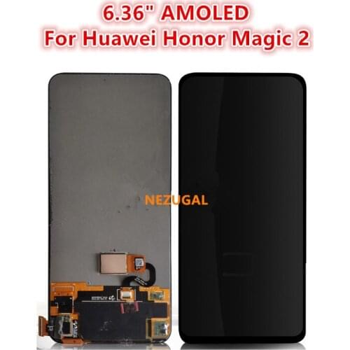 6.36" Magic2 AMOLED For Huawei Honor Magic 2 LCD Display Touch Screen Digitizer Assembly Replacement For Honor Magic 2