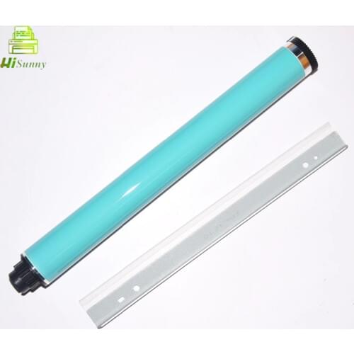 1set for Ricoh Aficio MP161 MP301 MP161F MP301SP MP301SPF MP 161F 301SP 301SPF 161 301 Cylinder OPC Drum and Cleaning Blade