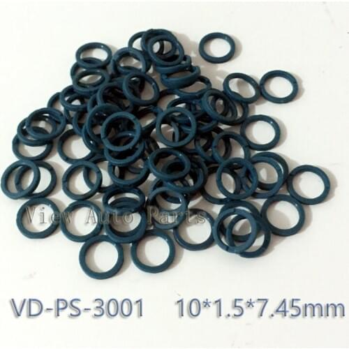 100pcs Fit for TOYOTA FORD Plastic Seals Washer Fuel Injector Repair Kits Auto parts 10*1.5*7.45mm VD-PS-3001