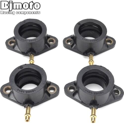 16065-1014 Motorcycle Carburetor Adapter Inlet Intake Pipe For Kawasaki Z400J KZ400J Z500B KZ500B Z550B KZ550B Z550D GP KZ550D