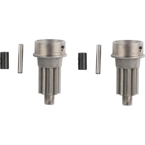 2Pcs Steel Metal Front Portal Drive Input Gear Set 8257 for Traxxas TRX-4 TRX4 1/10 RC Crawler Car Upgrade Parts