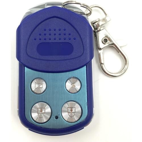 3pcs New 4 Buttons Waterproof Metal Wireless RF Remote Control Auto Duplicator Face to Face Copy 290-450MHz for Garage Door Key