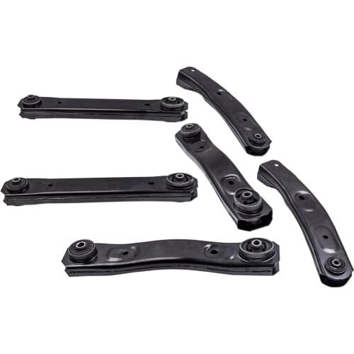 6 Pcs Front & Rear Upper & Lower Control Arm for Jeep Grand Cherokee 1999 - 2001